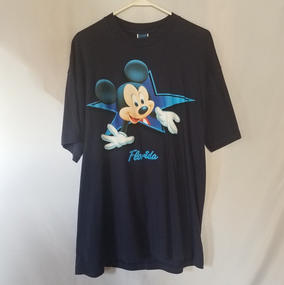 Disney Double Sided Florida Mickey/Donald Tshirt Vintage Jerry Leigh